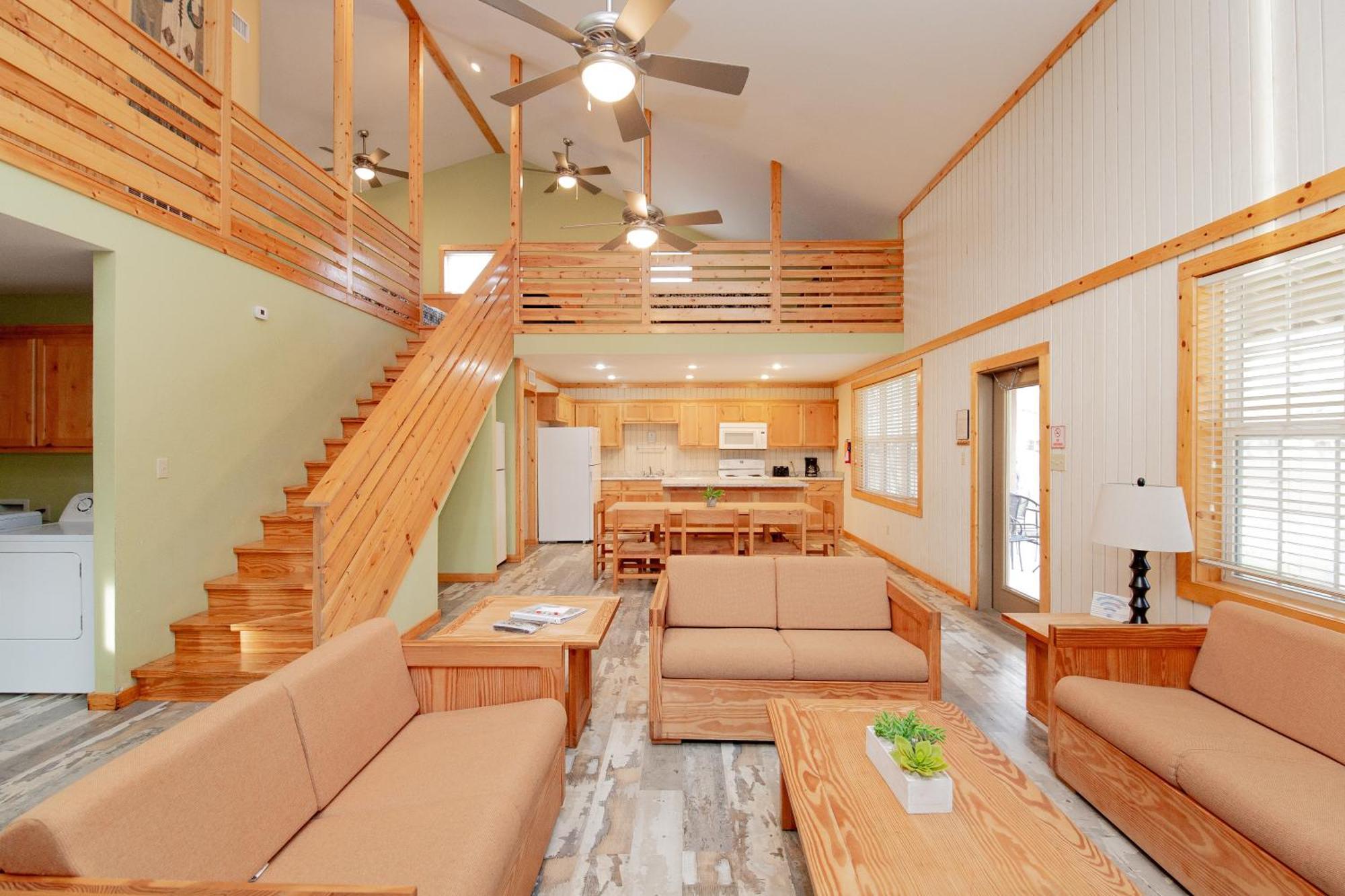Seven Bluff Cabins Concan Extérieur photo